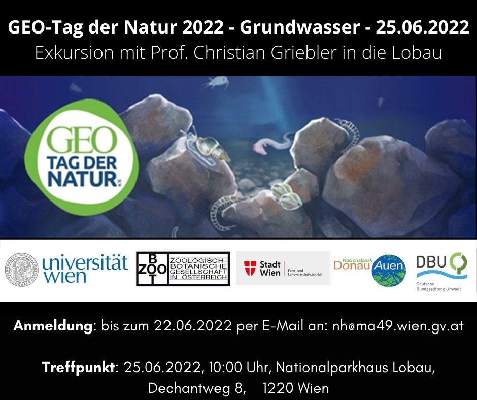 GEO-Tag der Natur: Grundwasser in der Lobau